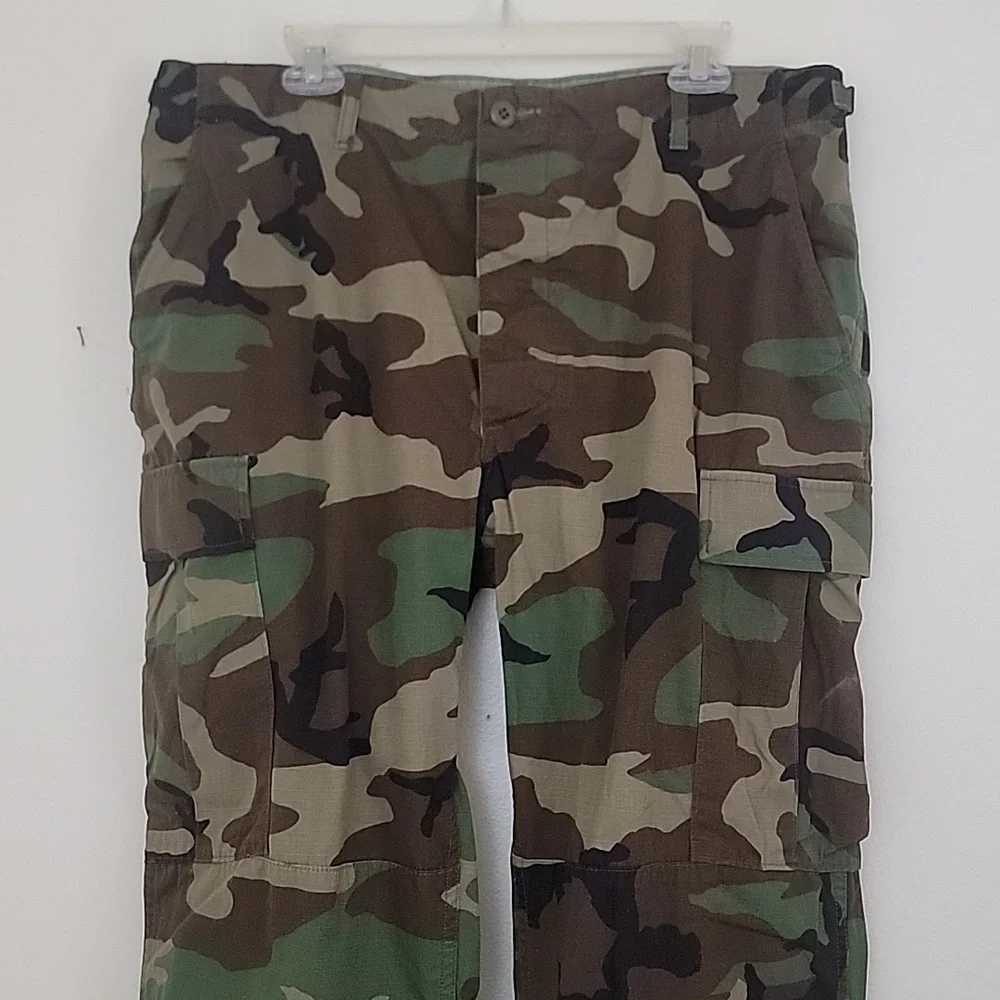 Camoflage Cargo Pants Mens Military Hunting Men's 37W X 31L - Picture 2 of 13